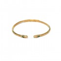 BRACELET SERPENT DESERT EMERAUDE